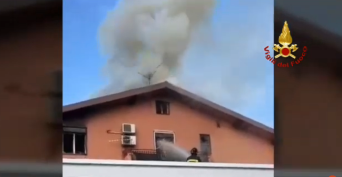 FOTO: Captură video Vigili del fuoco